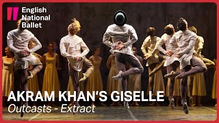 Akram Khans Giselle Outcasts extract  English National Ballet [upl. by Alyahsat194]