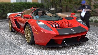 2022 Glickenhaus 004CS Road Legal Pre Production Prototype  Start Up Exhaust amp Driving [upl. by Secilu]