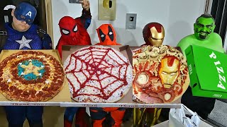 Superheroes Pizza [upl. by Hadias]