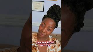 Style crochet box braid over locs [upl. by Epifano]