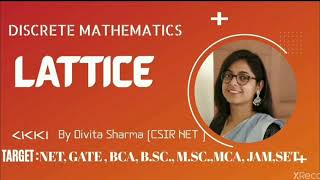 Latticediscrete mathematics lect13GATEMCAMScBCABScUGC NET [upl. by Issy]