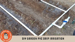 DIY Garden PVC Drip Irrigation  Easy Cheap Effective [upl. by Ysteb517]