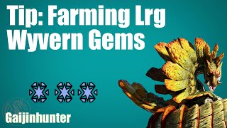 MH4U Lrg Wyvern Gem Subquesting [upl. by Adah]