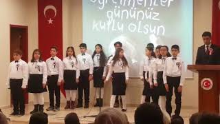 24 Kasım Öğretmenler Günü Oratoryo Gösterisi [upl. by Lleddaw]