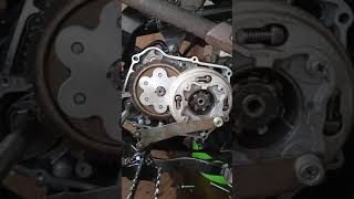 Remove Your Pit Bike Clutch Basket  The Easy Way [upl. by Ahsiakal]