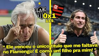 VEJA OS ELOGIOS DE JORGE JESUS AO FLAMENGO DE FILIPE LUIS CAMPEÃO DA COPA DO BRASIL HOJE GÉNIO [upl. by Inavoig20]