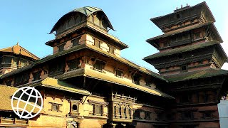 Kathmandu Durbar Square Nepal Amazing Places [upl. by Ailec433]