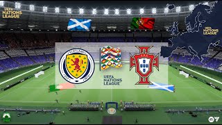 ESCOCIA va PORTUGAL  LIGA DE LAS NACIONES  EA FC25  PSD1EZ [upl. by Alecram]