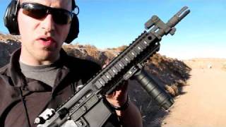 Shot Show 2011  Colt SCW SubCompact Weapon Rifle FoldingStock Tactical 556 SBR [upl. by Suedaht578]