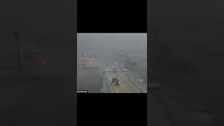 Tornado Goes Over Bridge hurricanemilton tampa florida camera [upl. by Lokkin]