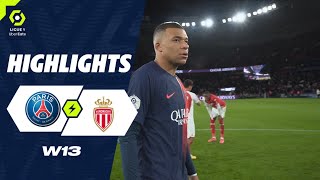 PARIS SAINTGERMAIN  AS MONACO 5  2  Highlights  PSG  ASM  20232024 [upl. by Nirra]