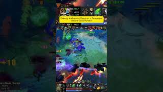 Alchemist’s Ultimate Rampage Fueled by Gold and Rage dota2 dota2rampage [upl. by Ellener]