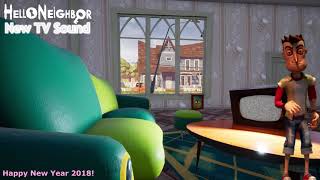 Hello Neighbor New TV Sound Full Game [upl. by Reagan]