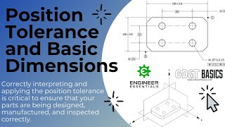 Position Tolerances and Basic Dimensions [upl. by Randy]