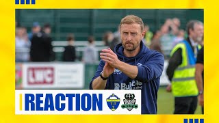 Warrington Town 12 Farsley Celtic Mark Beesley reaction [upl. by Ettenrahc]