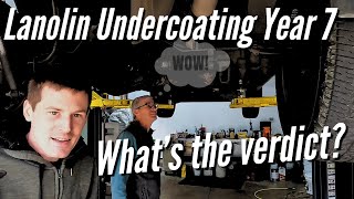 Lanolin Undercoating After 7 Years Surface Shield amp Fluid Film Update [upl. by Hallee]