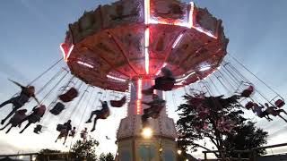 Butlins Chair O Planes Sky Swings August Minehead 2020 [upl. by Eckhardt519]