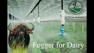 Fogger System Information for Dairy Farmers amp Their Benefits For controlling Temperature [upl. by Adihaj]