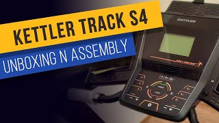 Treadmill Kettler Track S4  Unboxing and Assembly [upl. by Karlyn]