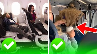 Long Flight HACKS You Need To Know About [upl. by Jain648]