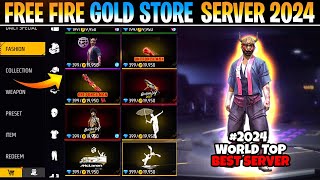 BEST GOLD SERVER OF FREE FIRE IN 2024 😱😍  FREE FIRE CHINA TAIWAN JAPAN SERVER  GARENA FREE FIRE [upl. by Ultima]