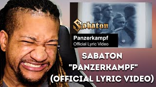 Reaction to SABATON  Panzerkampf Official Lyric Video [upl. by Brocklin]