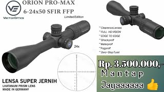 Vector Orion Pro Max 624x50 HD FFP [upl. by Hesky]