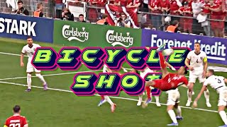 Unbelievable Skill Yussuf Poulsens Bicycle Goal Dominates Serbia  Denmark vs Serbia UEFA 2024 [upl. by Zampardi312]