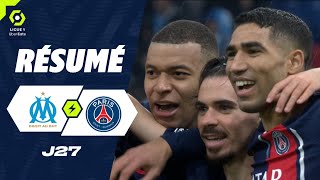 OLYMPIQUE DE MARSEILLE  PARIS SAINTGERMAIN 0  2  Résumé  OM  PSG  20232024 [upl. by Pinchas]