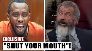 DIDDY Tries to Silence Mel Gibson After He EXPOSES His Secret Party Footage [upl. by Assel]