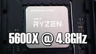 Ryzen 5 5600X Review  Gaming Performance 48GHz Overclocking and Benchmarking [upl. by Lechner]