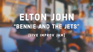 Elton John quotBennie and the Jetsquot 1973 instrumental acoustic cover [upl. by Cherrita]