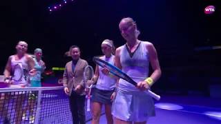 2017 WTA Finals Doubles Semifinal  MakarovaVesnina vs BertensLarsson  WTA Highlights [upl. by Amena]