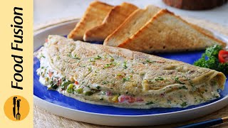 Cheese Omelette Recipe By Food Fusion [upl. by Marchall953]