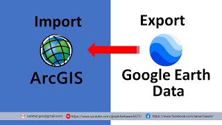 Import Google Earth data into ArcGIS [upl. by Asserac160]