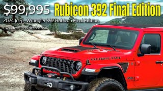 2024 Jeep Wrangler Rubicon 392 Final Edition Official Announcement [upl. by Akienahs]