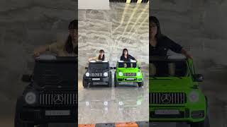 New MercedesBenz GClass Genuine Authorized Childrens Electric Car Extra Large Model Fourwhee [upl. by Hannahsohs817]