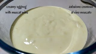 zabaione cremoso al vino moscato [upl. by Trude]