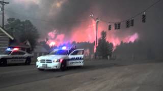 Barely escaping Black Forest fire [upl. by Kiryt]