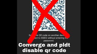 How to disable qr code in your wifi TAGALOG block qr code wifi pldt [upl. by Letsyrk]