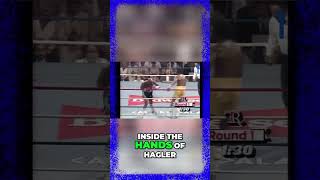 Epic Boxing Showdown Hagler vs Hearns with Devastating Punches [upl. by Atteynod]