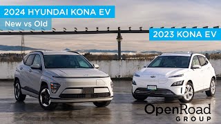 New vs Old 2024 vs 2023 Hyundai Kona Electric Comparison  OpenRoad Group [upl. by Concha]