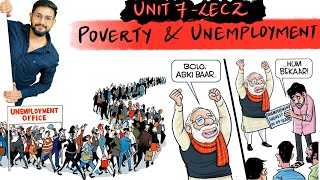 UNIT 7 LEC 2  UNEMPLOYMENT RATE NSSO METHODOLOGY INDIAN ECONOMY  UPSC CSE 2021 amp 2022 [upl. by Ateiluj181]