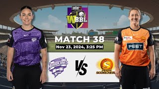 HHW vs PSW 38th WBBL Match Prediction  Hobart Hurricanes Women vs Perth Scorchers Women [upl. by Nilrak296]