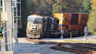 Ns 243 rolls through Buford Ga 11224 [upl. by Mihe]