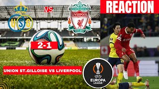 Union St Gilloise vs Liverpool 21 Live Stream Europa League Football UEL Match Score Highlights [upl. by Yelrak]