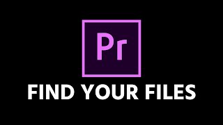 How To Locate Auto Saved Project Files Premiere Pro Tutorial [upl. by Ahgiela]