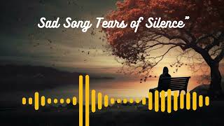 Sad Song Tears of Silence Song [upl. by Rafe904]