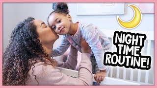 Realistic Night Time Routine with a Toddler Single Mom [upl. by Chaddie806]