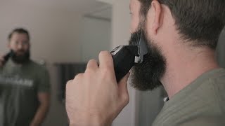 Beard Fade Tutorial From Home [upl. by At]